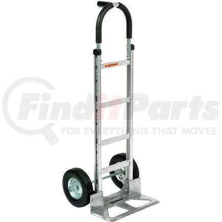 Global Industrial 168264 Global Industrial&#8482; Aluminum Hand Truck - Pin Handle - Semi-Pneumatic Wheels