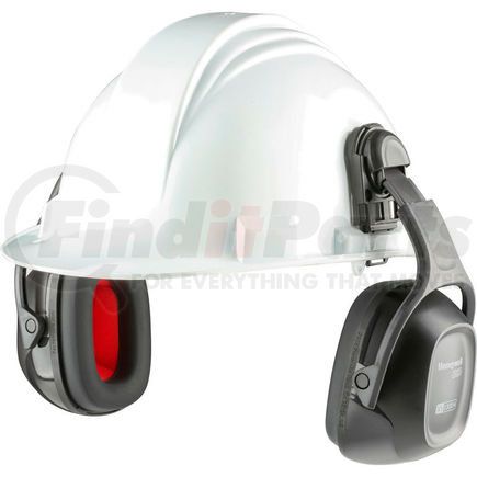 North Safety 1035202-VS Honeywell VeriShield™ Di-Electric Earmuff, Hard Hat Attachment, NRR 27