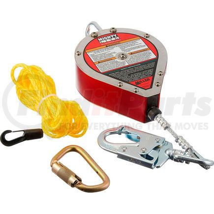 North Safety RL20G-Z7/20FT Miller&#174; MightyLite&#8482; Self-Retracting Lifeline, 20' L, Galvanized Cable, RL20G-Z7/20FT