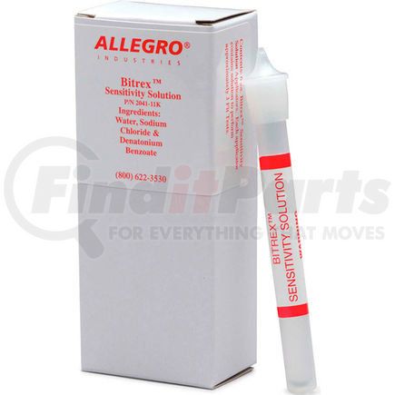 Allegro Industries 2041-11K Allegro 2041-11K Bitrex Sensitivity Solution, 6/Box