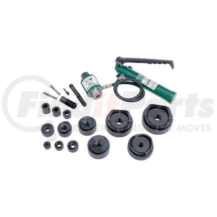 Greenlee Tools 7310**** Greenlee 7310 Driver, Hand Pump, Standard Punches, Dies, And Draw Studs For 1/2" Through 4" Conduit