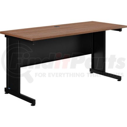 Global Industrial 240265WN Interion&#174; 60"W Desk - Walnut