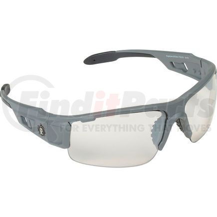 Ergodyne 52180 Ergodyne&#174; Skullerz&#174; Dagr Safety Glasses, Indoor/Outdoor Lens, Matte Gray Frame