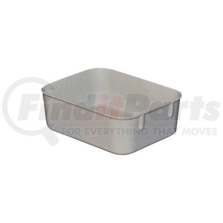 Molded Fiberglass Companies 9211085136 Molded Fiberglass Toteline Nesting Tote 921108 - 6-1/8 "L x 4-7/8"W x 2-1/8"H, Gray