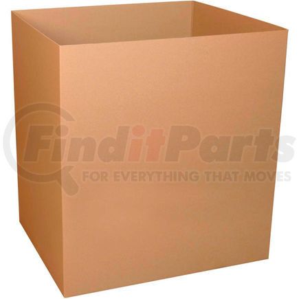 The Packaging Wholesalers BS484048HDDW Double Wall Gaylord Bottoms 48" x 40" x 48" 275# DW/ECT-48 Kraft