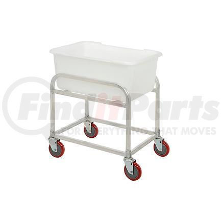 Winholt BLC-1 Winholt Aluminum Bulk Mover 3 Bushel BLC-1 with White Tub, 30"L x 19"W x 32"H