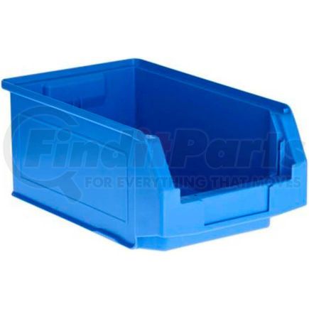 Schaeffer Material LF140806.0BL1 SSI Schaefer  LF140806.0BL1 - 8 x 14 x 6 LF Hopper Front Plastic Stacking Bin, Blue, 