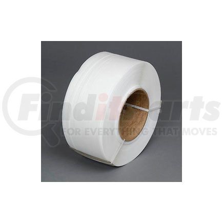 Pac Strapping Prod Inc 28M.20.2218 Polypropylene Strapping 1/4" x .024" x 18,000' White 8" x 8" Core