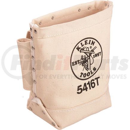 Klein Tools 5416T Klein Tools&#174; Canvas Bull Pin/Bolt Bag, Tunnel Loop 5416T