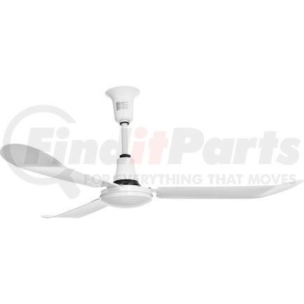 Global Industrial CF101H-60 Global Industrial&#8482; 60" Industrial Outdoor Ceiling Fan - White - 4 Speed - 8000 CFM - 120V