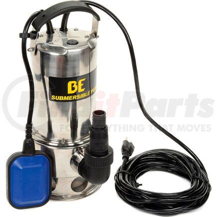 BE Power Equipment ST-900SD Be Pressure ST-900SD Submersible Pump, 1-1/4 HP Side Discharge