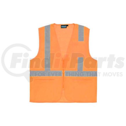 ERB 61659 Aware Wear&#174; ANSI Class 2 Economy Mesh Vest, 61659 - Orange, Size L