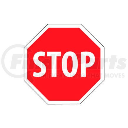 National Marker Company SS3R Security Stop Sign - Stop