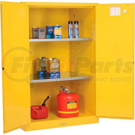 Justrite 899000 Justrite Flammable Cabinet With Manual Close Double Door 90 Gallon