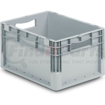 Schaeffer Material ELB4220.GY1 Schaefer Straight Wall Stacking Container ELB4220.GY1 - 15-11/16"L x 11-1/2"W x 8-11/16"H