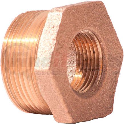 Merit Brass XNL114-1608 1 In. X 1/2 In. Lead Free Brass Bushing - MNPT X FNPT - 125 PSI - Import