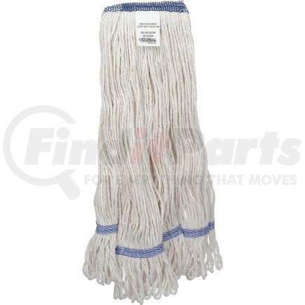 Nexstep Commercial Products 97176-NB-PL Global Industrial&#153; Medium Blend Looped Mop Head, Narrow Band