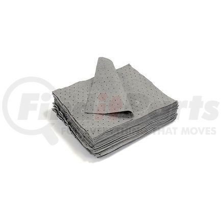 Meltblown Technologies GDML100 Universal Dimpled Absorbent Pads, Medium Weight, 18" x 15", Gray, 100/Bale 