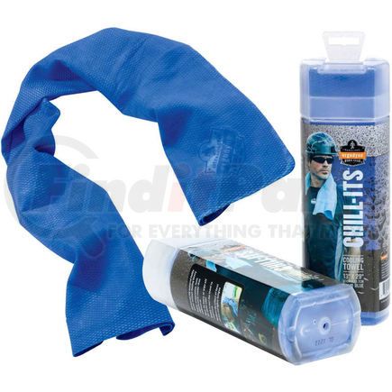 Ergodyne 12420 Ergodyne&#174; Chill-Its&#174; 6602 Cooling Towel, Blue, One Size