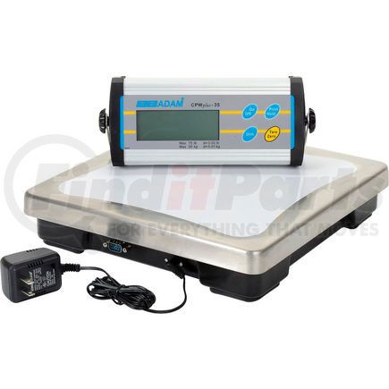 Adam Equipment CPWplus 35 Adam Equipment CPWplus 35 Digital Bench Scale 75lb x 0.02lb 11-13/16" x 11-13/16" Platform