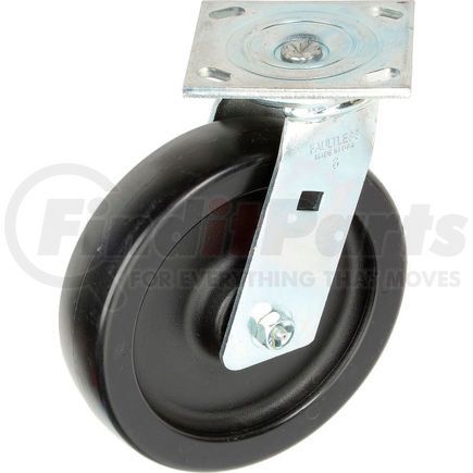 Casters, Wheels & Industrial Handling 1461-8 Faultless Swivel Plate Caster 1461-8 8" Polyolefin Wheel