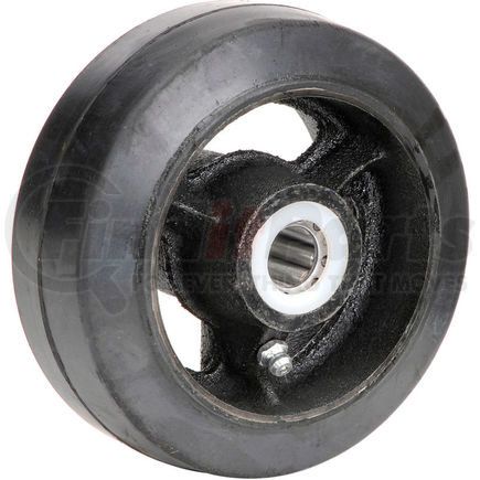 Casters, Wheels & Industrial Handling CW-520-MOR 5/8 Global Industrial™ 5" x 2" Mold-On Rubber Wheel - Axle Size 5/8"