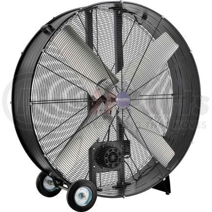 Global Industrial FE-120D5FOL Global Industrial&#153; 48" Portable Drum Blower Fan With Belt Drive, 19500 CFM, 1-1/2 HP