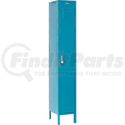 Global Industrial 652160BL Global Industrial&#153; Paramount&#174; Single Tier 1 Door Locker, 12"Wx12"Dx60"H, Blue, Assembled