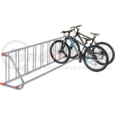 Global Industrial 652771 Global Industrial&#153, Single Sided Steel Grid Bike Rack, Fits 9 Bikes, 31-3/16 x 26-1/2 x 111-5/8"