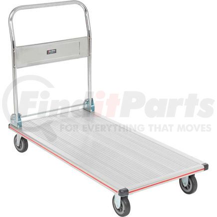 Global Industrial 241579 Global Industrial&#8482; Folding Aluminum Platform Truck 48 x 24 600 Lb. Capacity