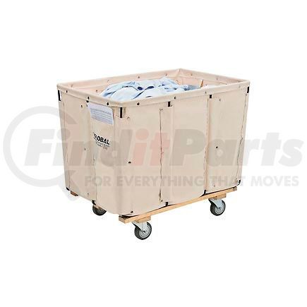 Global Industrial 241303 Global Industrial&#153; Basket Bulk Truck, Canvas, 12 Bushel Capacity