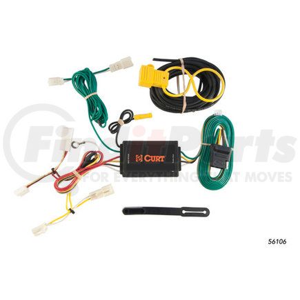 CURT Manufacturing 56106 Custom Wiring Harness