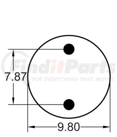 Continental AG 1R12-554 Air Spring Rolling Lobe