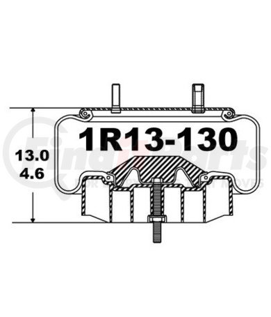 Continental AG 1R13-130 AIR SPRING