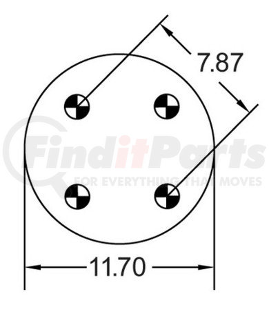 Continental AG 1R14-039 [FORMERLY GOODYEAR]<br>AIR SPRING