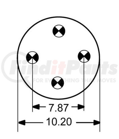 Continental AG 1R14-154 Air Spring Rolling Lobe