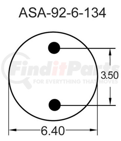 Continental AG 2B9-614 AIR SPRING