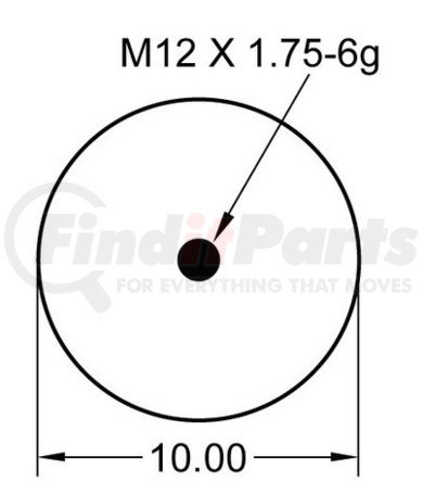 Continental AG 1R12-507 [FORMERLY GOODYEAR]<br>Air Spring Rolling Lobe