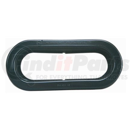 Peterson Lighting 421-18 Oval Grommet - Black, PVC