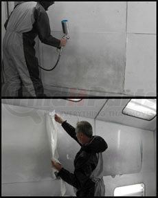 Like 90 10032 Like90 White Peelable Booth Coating, Gallon