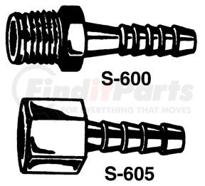 Milton Industries S-605 Air Hose End