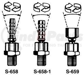 Milton Industries S658 MIL S658 1/4 NPT HOSE SWIVEL