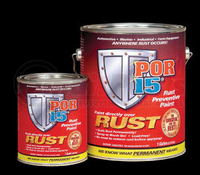 Absolute Coatings (POR15) 45408 Rust Preventive, SG Black, Pint