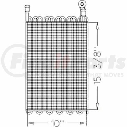 John Deere RE57574 EVAP CORE