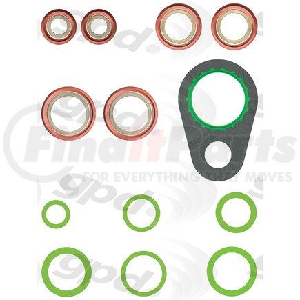 Global Parts Distributors 1321375 A/C System O-Ring and Gasket Kit Global 1321375