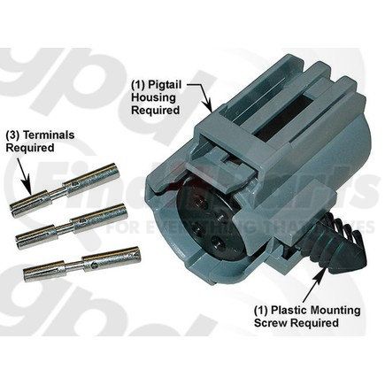 Global Parts Distributors 1711515 A/C Pressure Transducer-Connector Global 1711515