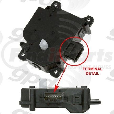 Global Parts Distributors 1712297 HVAC Panel Mode Door Actuator Global 1712297
