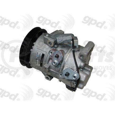 Global Parts Distributors 6512467 A/C Compressor-New Global 6512467 fits 06-13 Toyota Yaris 1.5L-L4