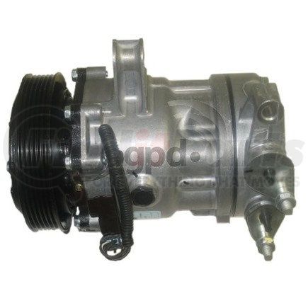 Global Parts Distributors 6511261 A/C Compressor-New Global 6511261 fits 02-05 Jeep Liberty 3.7L-V6