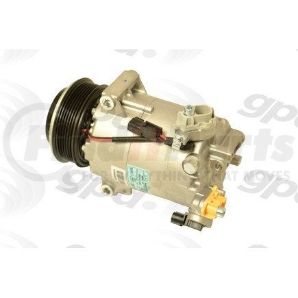 Global Parts Distributors 6513195 A/C Compressor-New Global 6513195 fits 2014 Ford Fiesta 1.0L-L3